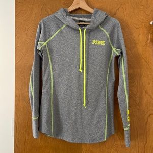 PINK Victoria’s Secret Grey Athleisure Hoodie